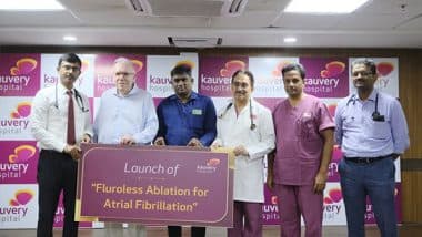 Business News | Kauvery Hospital Alwarpet Introduces Fluoroless Ablation for Atrial Fibrillation