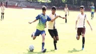 Sports News | Loyola Football Cup 2024: Shaurya's Fiver Leads Kalyani School to Victory