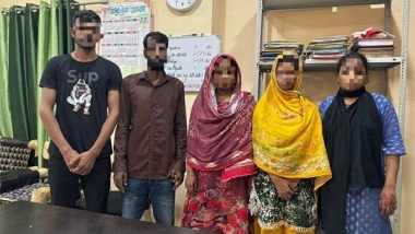 India News | Assam Police, BSF Apprehends 5 Bangladeshi Nationals in Mankachar