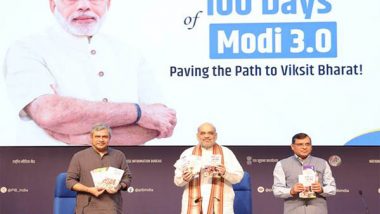 India News | Amit Shah Releases 'Paving the Path to Viksi Bharat' Booklet on Modi 3.0 Achievements in 100 Days