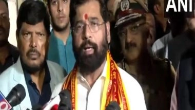 India News | Maharashtra's CM, Dy CM and Governor Participates in Ganesh Visarjan in Mumbai