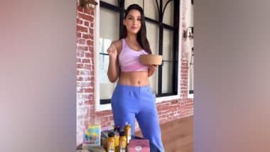 Business News | Nora Fatehi Collaborates with Flax-Healthy Living to Inspire Health-Conscious Living