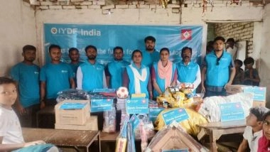 Business News | IYDF and Aaysha Electronic Bring Warmth and Care to Underprivileged Children in Bihar