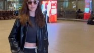 Entertainment News | Airport Spotting: Kiara Makes Style Statement in Black Leather Jacket
