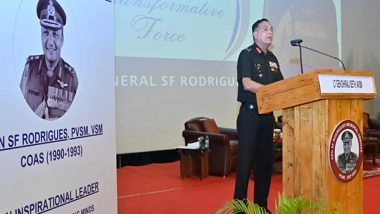 India News | Indian Army Organises General SF Rodrigues Memorial Seminar on 'National Security @2047'