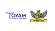 Business News | Toyam Sports Limited Extends Free Tickets to Shareholders for 'Toyam Hyderabad' Matches in Legends League Cricket 2024