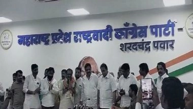 India News | Setback for Ajit Pawar as OBC Leader Ishwar Balbudhe Joins NCP Sharad Pawar Camp