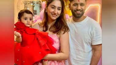 Entertainment News | Rahul Vaidya, Disha Parmar Celebrate 1st Birthday of Their Daughter