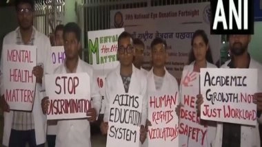 India News | Delhi: AIIMS Students Protest Against College Administration