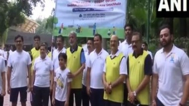 India News | Ministry of Steel Organises 'Swachhata Run' Under 'Swachhata Pakhwada' Initiative