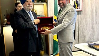 Business News | India, Brazil Reaffirm Global Biofuels Alliance in Presence of Minister Hardeep Puri