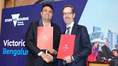 Business News | Bio Innovation Corridor Established Between Bangalore Bioinnovation Centre (BBC) and La Trobe University, Australia