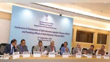 Business News | DFS Secretary Chairs Conference to Focus on Reducing Pendency, Optimising Recoveries, and Implementing New DRT Regulations 2024