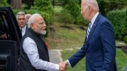 World News | PM Modi, President Biden Exchange Views on Global, Regional Issues Including Indo-Pacific Region
