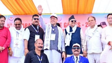 India News | Uttarakhand: CM Dhami Inaugurates 5th State Olympic Games in Udham Singh Nagar