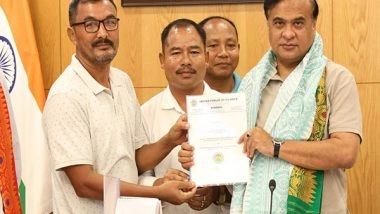 India News | Assam CM Sarma Holds Meeting with Surrendered Leaders of NDFB