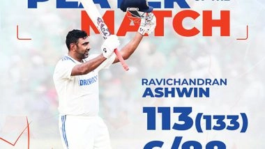 Sports News | Every Time I Play in Chennai, It's an Amazing Feeling: Ravichandran Ashwin
