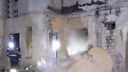 World News | Russia's Latest Strike on Ukraine Targets Residential Building in Kharkiv, 21 Injured