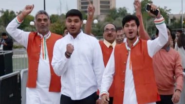World News | Indian Diaspora Gathers at Nassau Coliseum for PM Modi's Interaction Event in New York, Preps in Full Swing