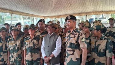 India News | Assam Governor Visits Indo-Bangladesh Border in Dhubri; Lauds BSF Personnel Unwavering Dedication