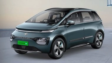 Business News | MG Windsor, India's 1st Intelligent CUV, Starts from Rs 13,49,800 (Ex-Showroom)