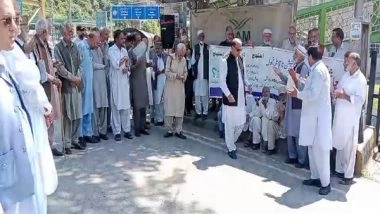 World News | PoJK: Retired Employees Hold Protest Against IMF-mandated Ban on Family Pensions