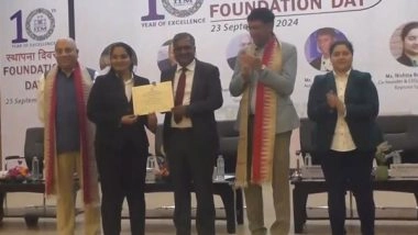 India News | IIM Sambalpur Celebrates 10th Foundation Day, Announces AI-driven Classroom Transformation