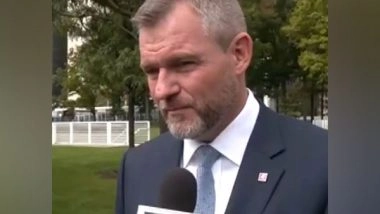 World News | India Can Play Important Role in Peace Negotiations: Slovak President Peter Pellegrini on Russia-Ukraine Conflict