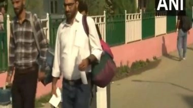 India News | J-K Assembly Polls: Polling Parties Leave for Their Respective Stations in Srinagar