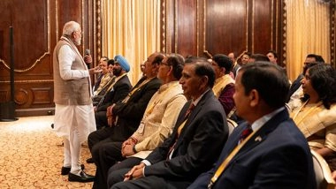 World News | PM Modi Meets Members of 'Overseas Friends of BJP' in US