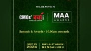 Business News | CMOs' Charcha 2024 Bengaluru Chapter to Redefine Marketing Strategies