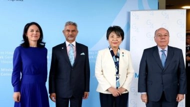 World News | US: Jaishankar Meets G4 Counterparts, Reaffirms Commitment to UNSC Reform