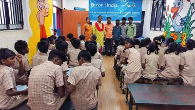 Business News | IYDF and BOSS Car Decors & Accessories Host Charity Event at Trichy School, Supporting Education for Underprivileged Children