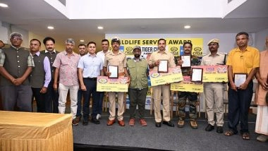 Business News | Cycle Pure Agarbathi Honours Forest Guardians at 12th Annual Wildlife Service Awards