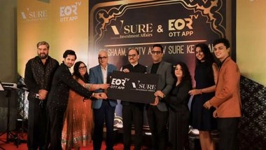 Business News | EORTV OTT App Secures INR 200 Crore Investment from Vsure Investment Affairs Pvt. Ltd.