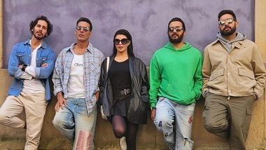 Entertainment News | Akshay Shares Pic with His Housefull 5 Squad Jacqueline, Riteish, Abhishek