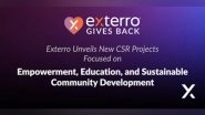 Business News | Exterro Unveils New CSR Projects Focused on Empowerment, Education, and Sustainable Community Development