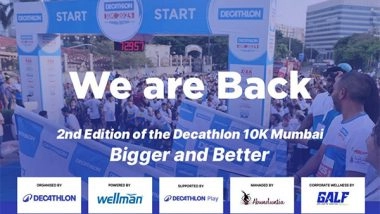 Business News | Decathlon 10K Mumbai Run 2nd Edition: Fostering a Sporting Culture and Making Running Accessible for All