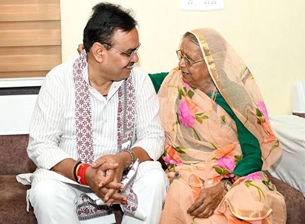 India News | Rajasthan CM Bhajanlal Sharma Condoles Demise of Former MLA Suryakanta Vyas