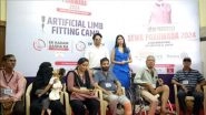 Business News | 80 Divyangjan Got Artificial Limbs Fitted During a Camp Organized by Indian Minorities Foundation at Mumbai