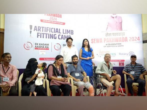 Business News | 80 Divyangjan Got Artificial Limbs Fitted During a Camp Organized by Indian Minorities Foundation at Mumbai | LatestLY