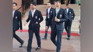 Sports News | India's Double Gold Winners at Chess Olympiad to Meet PM Modi Today