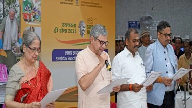 India News | Ashwini Vaishnaw Attends 'Swachhta Hi Seva' Campaign in Delhi