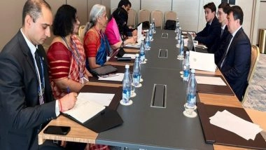 Business News | Nirmala Sitharaman Meets Uzbek Deputy Prime Minister in Samarkand