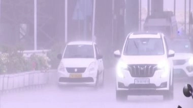 India News | TN: Heavy Rain Lashes Chennai, Leaving Many Places Waterlogged