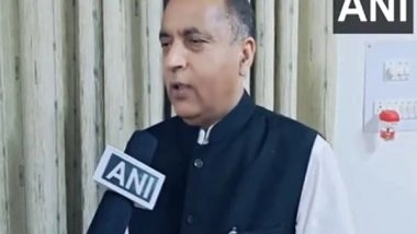 India News | Sanjauli Mosque Row: Owaisi's Party Makes Controversial Statements, Says Himachal LoP Jairam Thakur; Demands Arrest of AIMIM's Shoaib Jamai