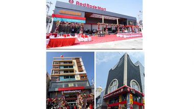 Business News | Red Rose Mart Opens 3rd Store in Moinbagh Edi Bazaar, Eyes Aggressive Expansion of Over 1 Lakh Sq.ft by 2025