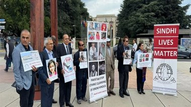 World News | World Sindhi Congress Protests at UN, Demands Action on Human Rights Violations in  Sindh