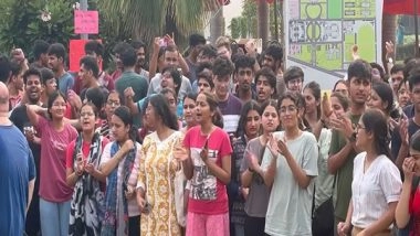 India News | Student Protest at Rajiv Gandhi National University of Law in Patiala Continues on Fifth Day