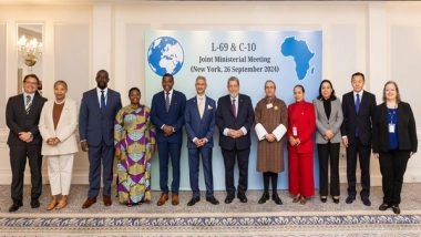 World News | Jaishankar Attends Joint Ministerial Meeting of L.69 and C-10 Groupings of Nations